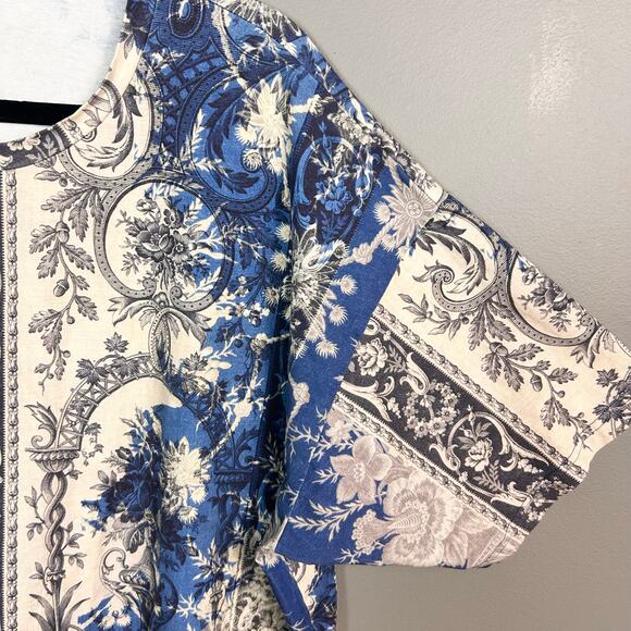 GaryGraham422 t-shirt Women’s One Size / Large printed scroll floral art - Picture 6 of 7